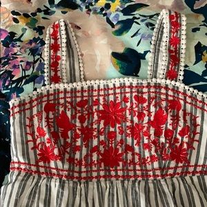 Kate Spade embroidered dress